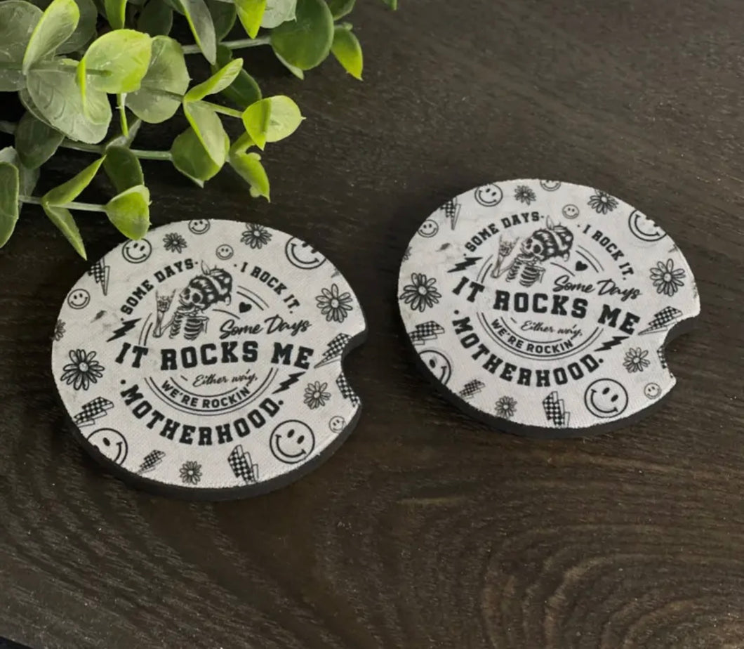 Motherhood Car Coaster Set